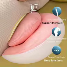 Portable Home U-shaped Side Pillow During Pregnancy